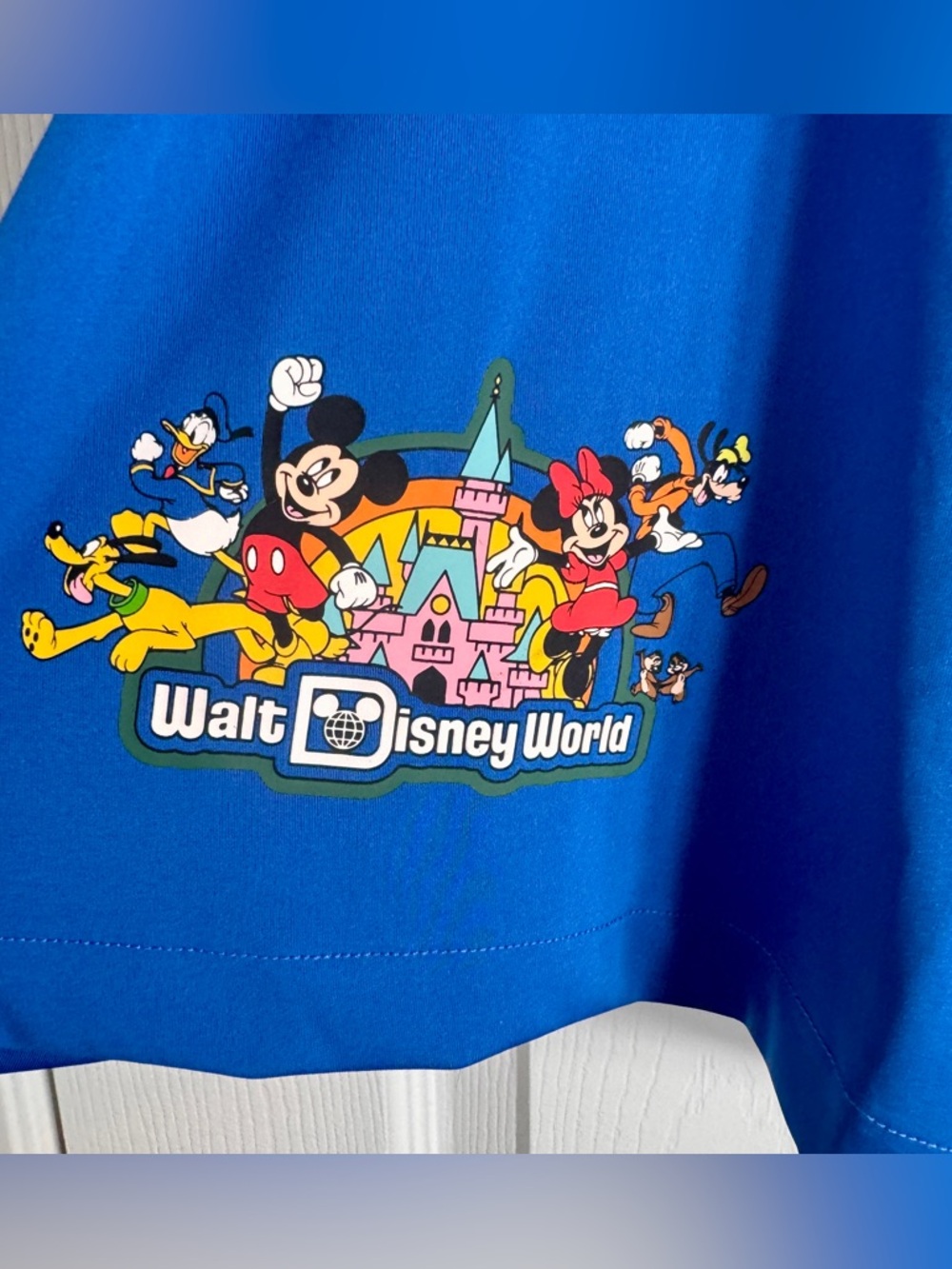 NWT Disney Parks "Play In The Park" active skort in a vibrant royal blue 3X. - Picture 2 of 13